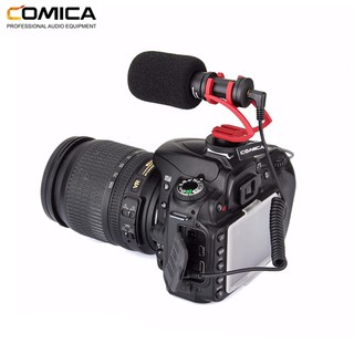 Comica CVM-VM10 II (RED) Micro Compact Directional Condenser Microphone