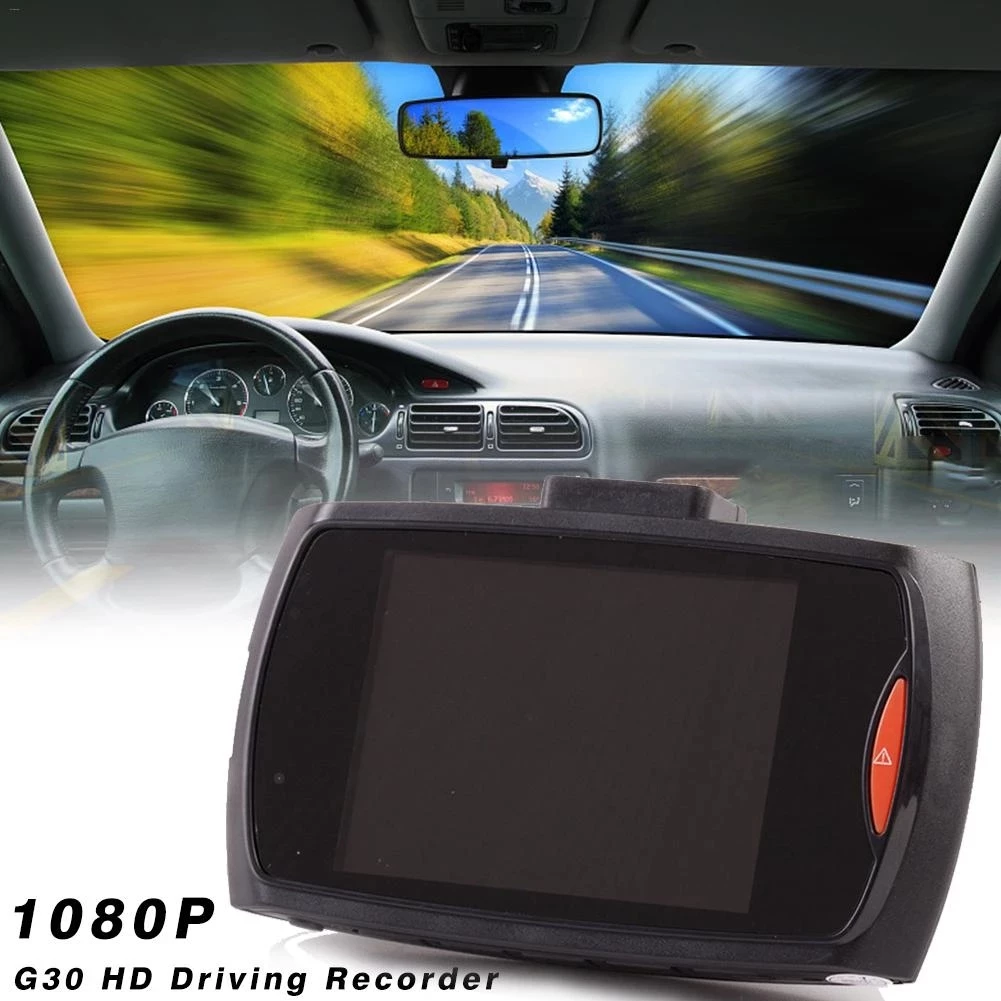 กล้องติดรถยนต์G30 2.2 นิ้ว เลนส์กระจกทรงกล้อง 1080P พิกเซล driving recorder กล้องหน้ารถ มุมมองกลางคืนมุมกว้าง เมนูไทย thumbnail 4