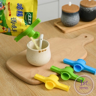 คลิปหนีบปากถุง  พร้องส่ง  ที่ปิดปากถุง มีฝาเปิด-ปิด ใช้งานง่…