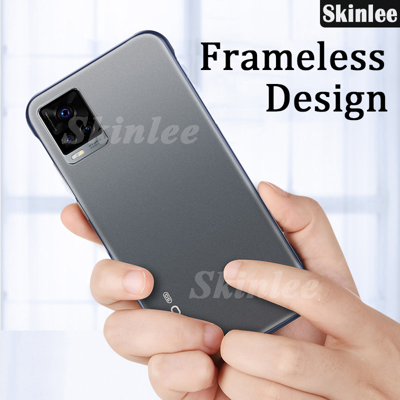 For VIVO V20 Pro Case Ultra Thin Frameless Design Clear Matte Back Casing for Vivo V20 Pro