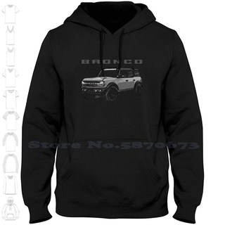 เสื้อกันหนาว มีฮู้ด ลาย Ford Bronco 4 Door Streetwear Ers Cherokee Off Road Wrangler Suv S 2022