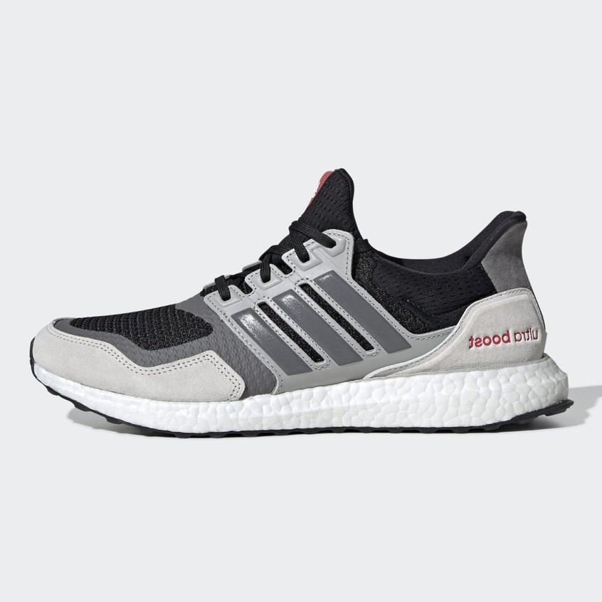 Adidas Ultra Boost S&amp;L Black Grey Lightweight Running Shoes - EF0720 อาดิดาส รองเท้ากีฬา