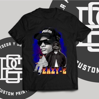 เสื้อยืดวินเทจ - EAZY เสื้อ bootleg ขนาดใหญ่กราฟิก tshirt สําหรับผู้ชายผู้หญิงแฟชั่น unisex