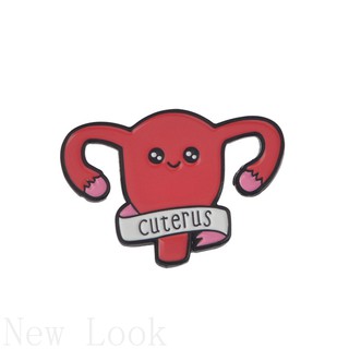 uterus เครื่องประดับเข็มกลัดรูปตัว u สําหรับผู้หญิงและผู้ชาย hdys