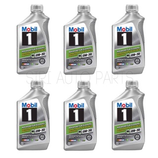 Mobil1 0W-30 Advanced Fuel Economy จำนวน 6 Qt