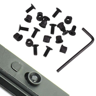 10pcs Keymod Screw Set Keymod Rail Screws and Nuts 10pcs Keymod Screw Set Keymod Rail Screws and Nuts