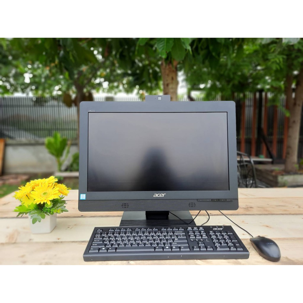 ALL IN ONE Acer Z4640G I5-7500 Ram 8GB HDD 1TB Screen 21.5 Wi-Fi Webcam DVD RW