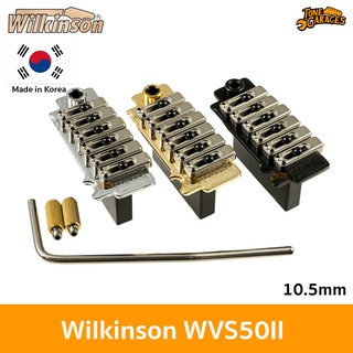 Wilkinson Tremolo 2-Point ชุดคันโยก สองเสา หลากสี (10.5mm) เกาหลีแท้ (WVS50II)