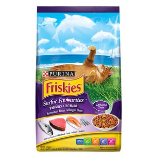 ถูกที่สุด✅  ฟริสกี้ส์ อาหารแมว ปลาทูน่าและซาร์ดีน 1.2 กิโลกรัม Friskies Cat food Tuna and Sardine (1.2kg)