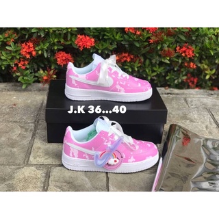 รองเท้าผ้าใบ Hi_end พร้อมกล่องรองเท้าNllke Air Force 1 UV Changing โดนแดดแล้วเปลี่ยนสี่นะค่ะ💢