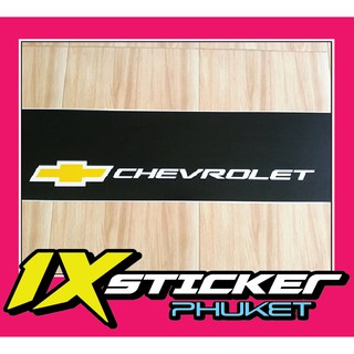 สติ๊กเกอร์คาดกระจกบังแดด Chevrolet