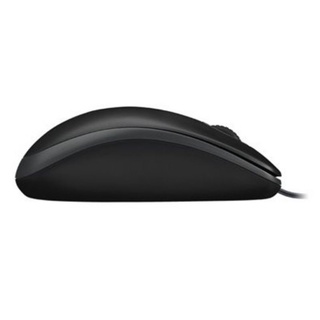 เม้าส์ Logitech รุ่น B100 ชนิด Optical (มีสาย)-สีดำ