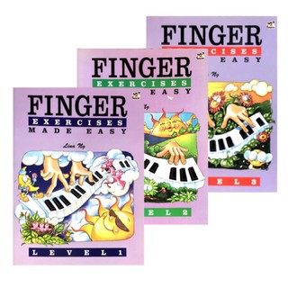 Rhythm : Finger Exercises MADE EASY (มีLevel1-3)