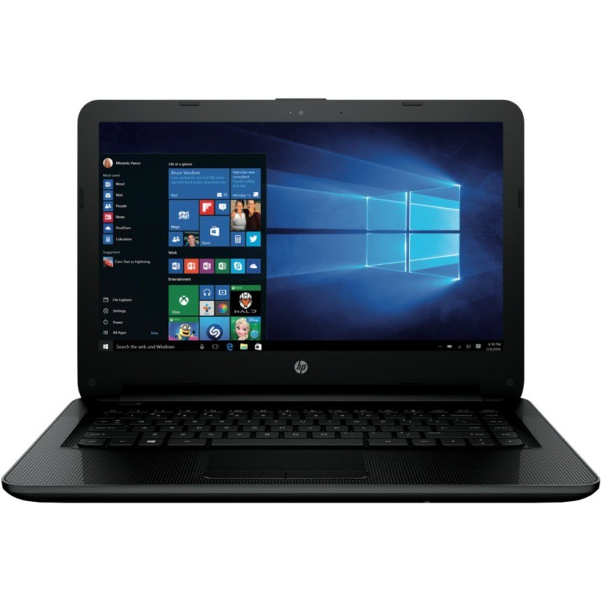 HP Notebook- 14" Intel Core i3 4GB 1TB Win 10 (Black)