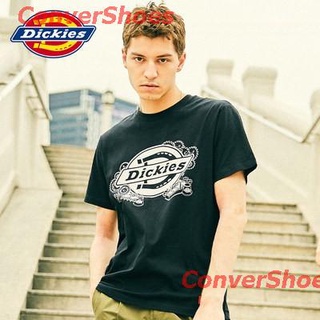 เสื้อยืดแขนสั้น ヸぐDickies พิมพ์เสื้อยืดแขนสั้นชายคู่แขนสั้นชายฤดูร้อนสินค้าใหม่เสื้อผ้าฝ้ายลำลองเสื้อยืด8918อินเทรนด์ Me