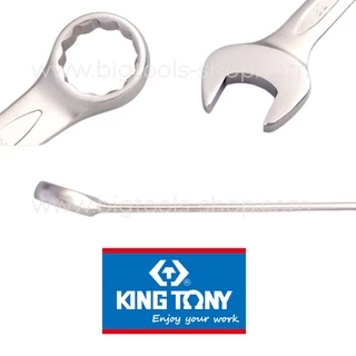 คิง โทนี่ : ประแจแหวนข้างปากตาย ขนาด 6-17 มม. King Tony : Combination Wrench Europeam Slimline type (1060)