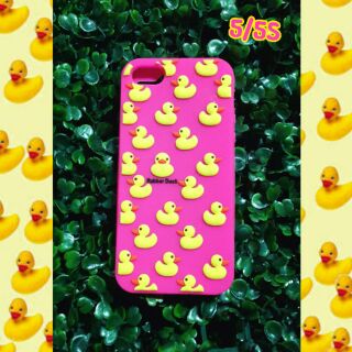 พร้อมส่งเคสซิลิโคนเป็ดน้อยสำหรับไอโฟน5/5s ราคา 120 บาทส่งฟรี