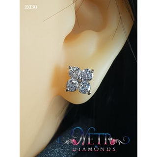 ต่างหูเพชรเม็ดละ 25 ตัง เพชรเลียนแบบเพชรแท้ ทำจาก เพชร CZ, Cubic Zirconia หรือ เพชรโคลนนิ่ง ทำจากเพชร CZ