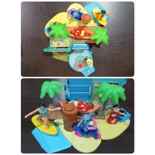 Mcdonalds happy meal Lilo stitch(ปี2002)❌️ไม่ครบชุดนะ ขาดไป 1❌️สินค้ามีตามภาพ เท่านั้น พิจารณาตามภาพและVDO