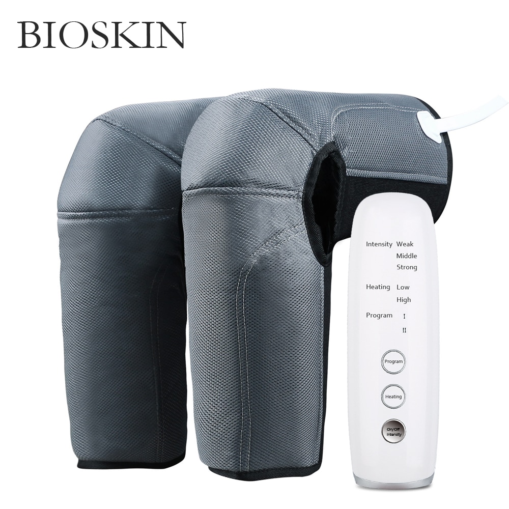 BIOSKIN Smart  Leg Massager Air Compression Leg Massage Wrap Physiotherapy For Body Foot Leg Thigh knee Heating Therapy