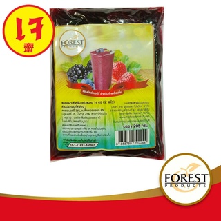 Forest Products แยมมิกซ์เบอร์รี่สำหรับทำเครื่องดื่ม ถุง 205กรัม ปั่นสมูตตี้ เครื่องดื่ม ทาขนมปัง ท๊อปปิ้ง ฟิลลิ่ง