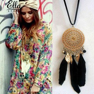 Lady Retro Dream Catcher จี้คอลูกตุ้มสร้อยคอสร้อยข้อมือ