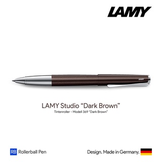 Lamy Studio "Dark Brown" Rollerball Pen - ปากกาโรลเลอร์บอลล์ลามี่สตูดิโอ สีดาร์คบราวน์