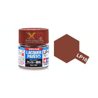 Tamiya Lacquer Paint LP-18 Dull Red