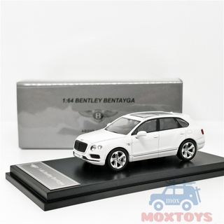 โมเดลรถยนต์ 1 : 64 Bentley Bentayga Suv สีขาว