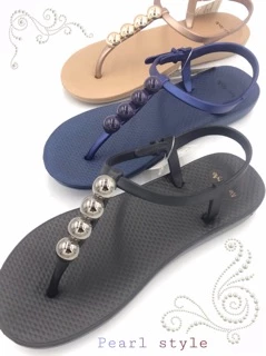 [Sandals] "Pearl" 🔥รองเท้าแตะรัดส้น🔥 #สายปรับได้ #พื้นนิ่มเป็นที่นิยม