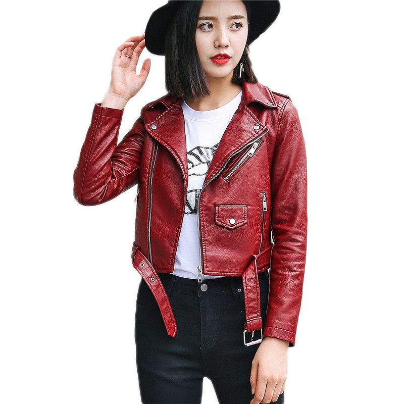 italian leather jacket for women