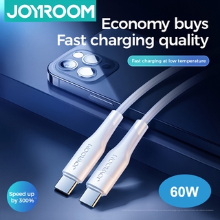 Joyroom สายชาร์จ USB C เป็น Type C Lightning Cable 3A 60W 20W PD ชาร์จเร็ว สําหรับ Android