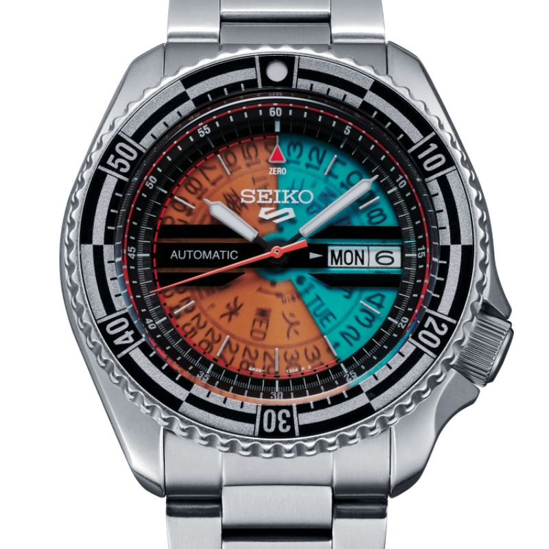 Seiko 5 Sports Kosuke Kawamura Limited Edition ย้อนยุค Time Sonar บนตัวเรือนคลาสสิค​ ของแท้ป้าย​ kin