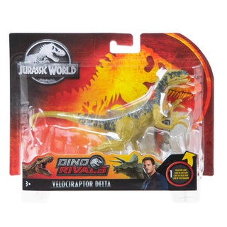 Mattel Jurassic World Dino Rivals Attack Pack Velociraptor Delta (GCR46)