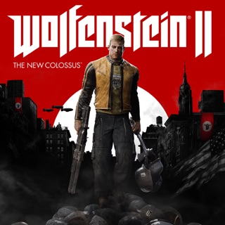 แผ่นเกมส์ PS4 : Wolfenstein2 - The new colossus