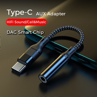 อะแดปเตอร์แปลงแจ็ค Usb Type C เป็น 3.5 มม. DAC Type-C 3.5 มม. สําหรับ iPad Pro Samsung S22 Note 20 AUX