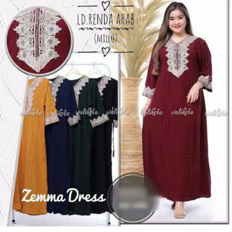 ARABIC DRESS | ชุด NISSA ARABIC | ชุด ZEMMA ARABIC ใหม่ล่าสุด | GRADE A RAYON ARABIC DRESS