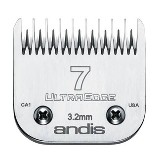 Andis ultraedge เบอร์7 ใบมีดตัดขนสุนัขและแมว (3.2mm)