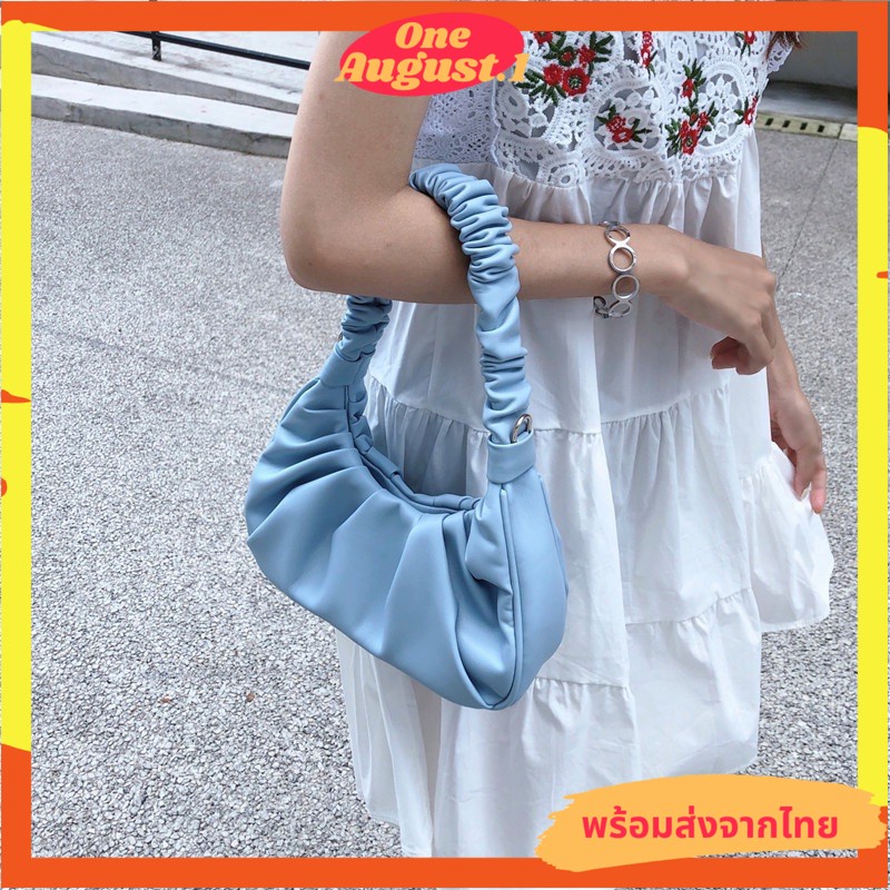 พร้อมส่งจากไทย!กระเป๋าสะพายข้างแถมสายสะพาย  S006