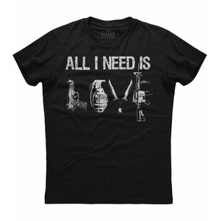 ใหม่ล่าสุด เสื้อยืดลําลอง แขนสั้น พิมพ์ลาย All I Need Is Gun And Bomb MotherDay สําหรับแม่ และเด็ก