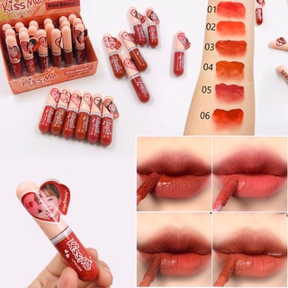 7880-03 💋พร้อมส่ง💋 ลิปสติก คิสบิวตี้ลิปจิ๋ว รุ่นคิสมี Kissbeauty Kiss Me Lip Gloss 4 ml.💋