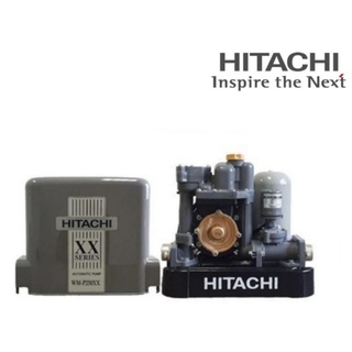 ปั๊มน้ำ Hitachi แรงดันคงที่ WM-P150, 200, 250, 300, 350 XX Series รุ่นใหม่ล่าสุด น้ำแรงทำงานเงียบ รับประกันมอเตอร์ 10 ปี