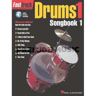 (Drums) FASTTRACK DRUMS SONGBOOK 1 – LEVEL 1 (HL00697290)