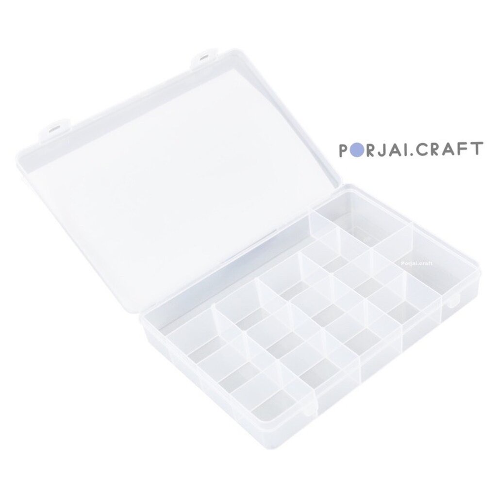 กล่องพลาสติก แบ่งช่อง Plastic Storage Box