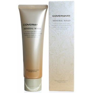 โฟมล้างหน้า-สูตรโคลนผสมน้ำแร่-Covermark-Mineral-Wash-125g( +ฟองน้ำตีโฟม)