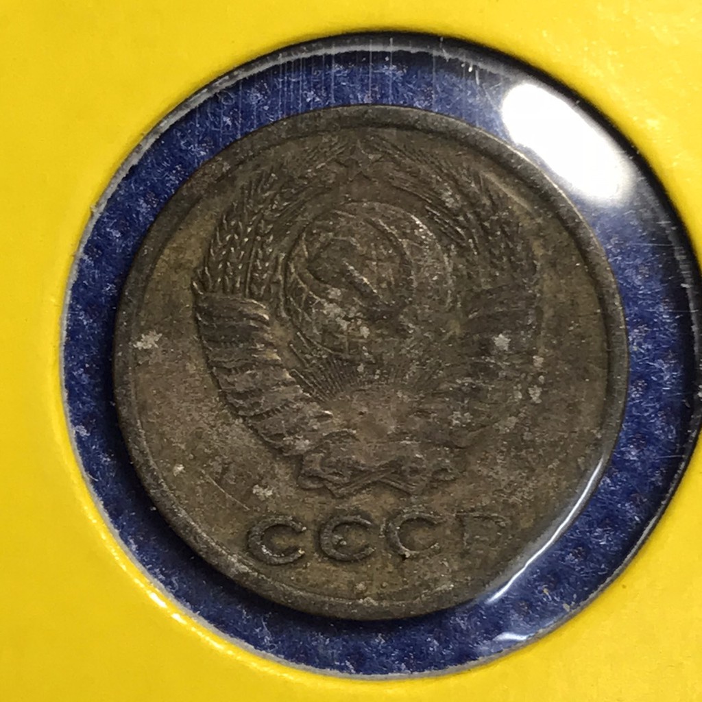 เหรียญเก่า#14398 ปี1965 CCCP รัสเซีย 2 KOPEKS เหรียญต่างประเทศ เหรียญแท้ เหรียญหายาก น่าสะสม