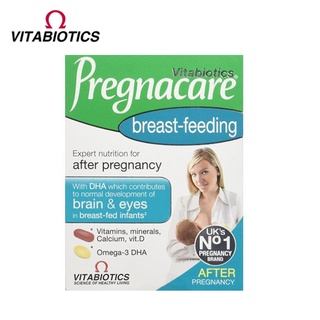 ส่งฟรี&gt;&gt;ของแท้👍 พร้อมส่งVitabiotics Pregnacare Breast-Feeding (84 Tablets/Capsules)