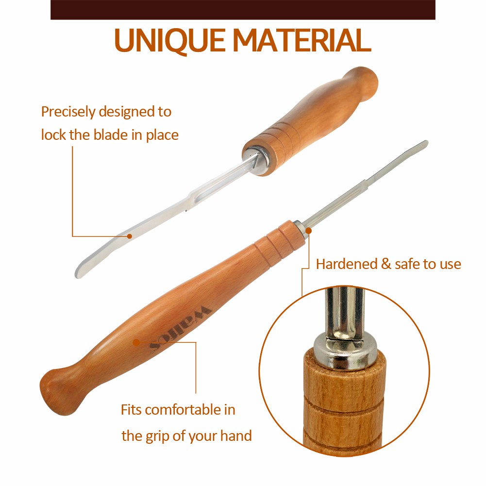 WALFOS Bread Lame New European Bread Arc Curved Dough Scoring Knife