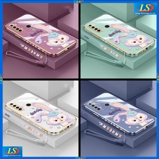 เคส Realme 5i เคส Realme 5 เคส Realme 5 pro เคส Realme 6i เคส Realme 5s เคส Realme C3 8i 9 pro 6 6pro 7i C17 8 5G 8pro เคสโทรศัพท์มือถือ ลายการ์ตูนกระต่าย StellaLou TZ