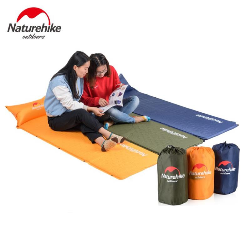 ที่นอนพองตัวเองพร้อมหมอน NATUREHIKE NH15Q002-D